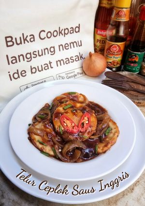 Foto resep Telur Ceplok Saus Inggris