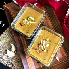 A picture of Garlic Kheer.