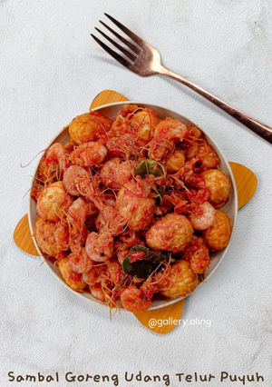 Foto resep Sambal Goreng Udang Telur Puyuh