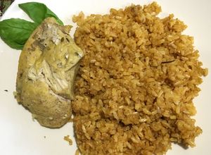 Una foto de Quinoa-Basmatic con Pollo y Cúrcuma