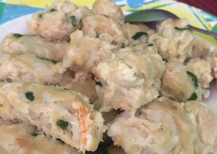 Bahan Baso Ayam Udang Nasi | Cara Membuat Baso Ayam Udang Nasi Yang Enak dan Simpel