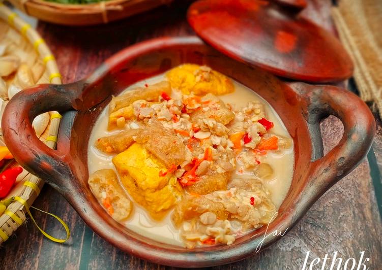 Resep: Lethok (Sambal Tumpang) yang Gurih!