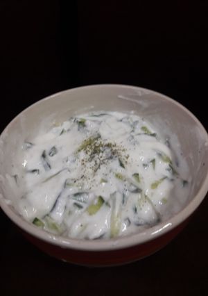 صورة لوصفة روب بالخيار🥒