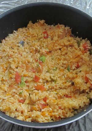 A picture of Tomato Rice.