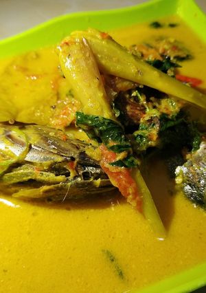 Foto resep Tongkol kuah santan pedas segar