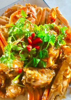 Hình của món Ghẹ ram me.