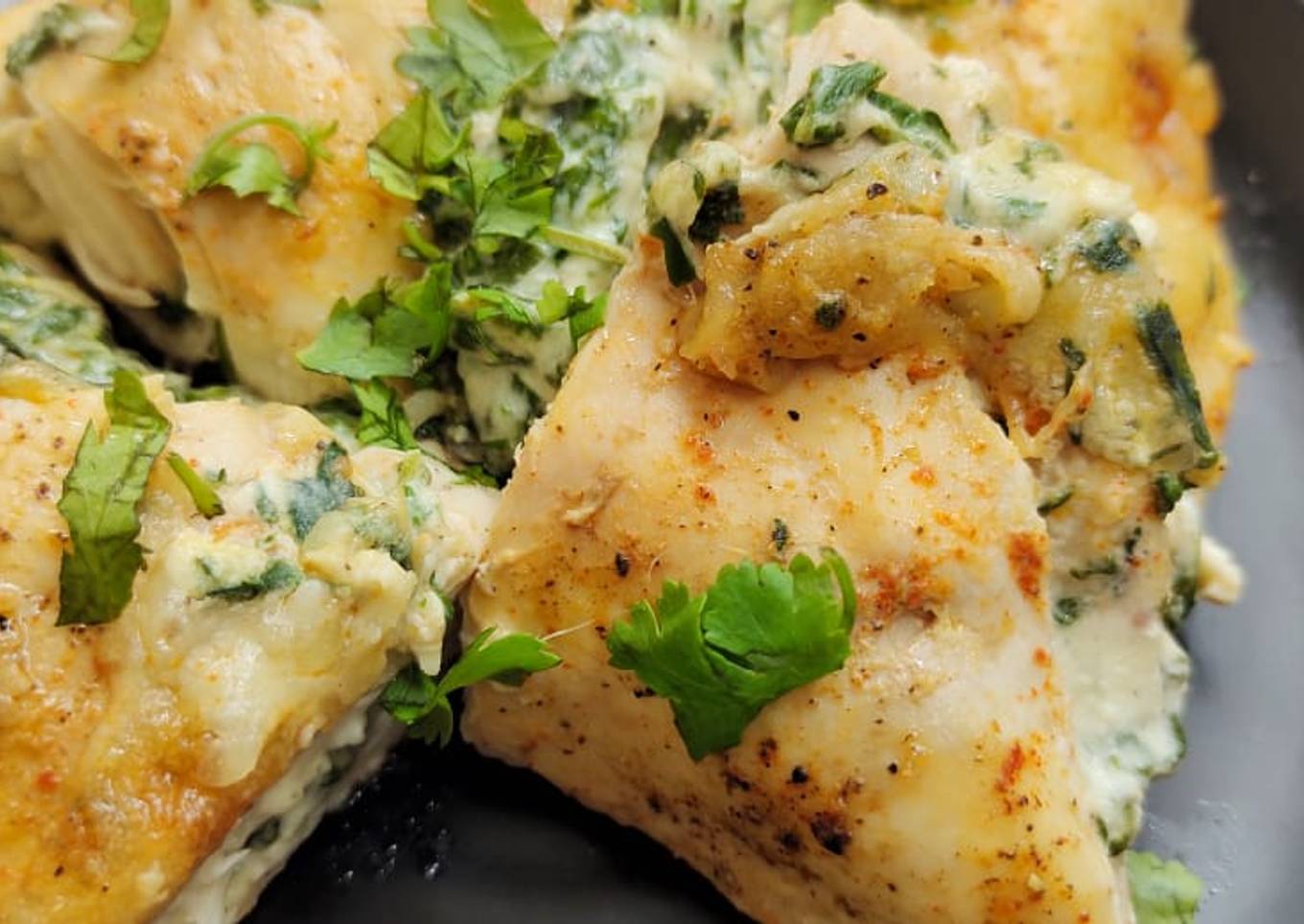 Spinach Stuffed Chicken