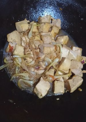 Foto resep Oseng oseng tahu kucai