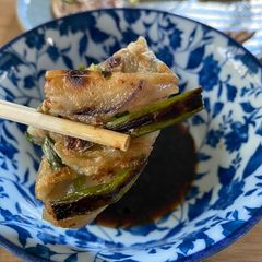 A picture of Buchujeon - Korean garlic chive pancake.
