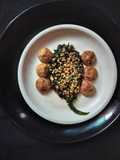 Mustard greens(sarson saag) ghonta