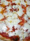 Pizza con masa de avena