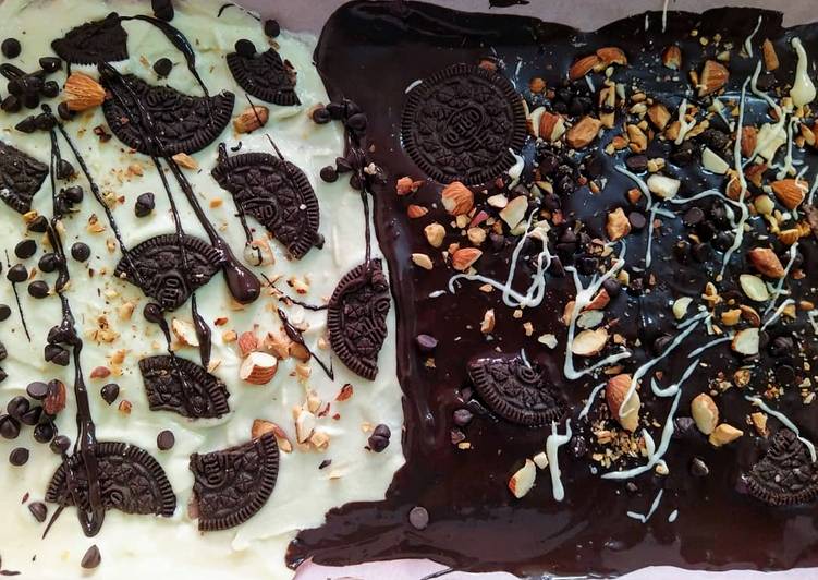 Chocolate Oreo Almond Barks