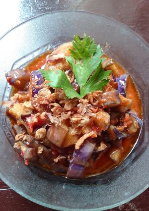 Foto resep Balado Terong Ungu Pedas 😚