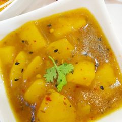 Aloo tarkari A picture of Aloo tarkari.