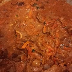 A picture of Liver stew.