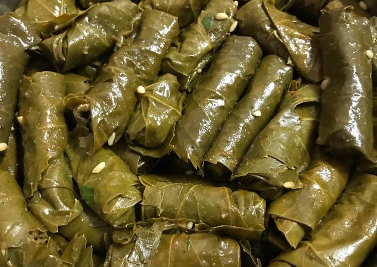 محشي ورق العنب المصري😍💪🏼