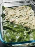 Lasagna de masa de verduras