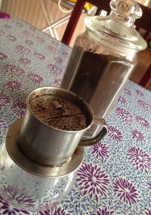 Hình của món Cách pha cà phê truyền thống.