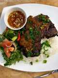Vietnamese Grilled Lemongrass Pork-chop - Sườn Nướng Xã Ớt
