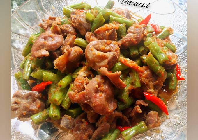 Bagaimana Membuat Buncis Ampela Bumbu Jahe yang Bikin Ngiler