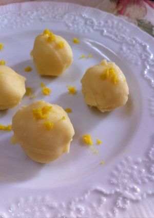 Foto resep Lemon White Truffle Ball