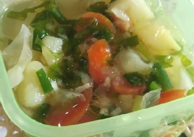 Langkah Mudah Buat Sayur sop Anti Gagal