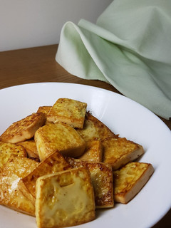 香煎雞蛋豆腐 的食譜成品照片