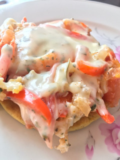 Una foto de Huevos Turco - Arepa Santandereana