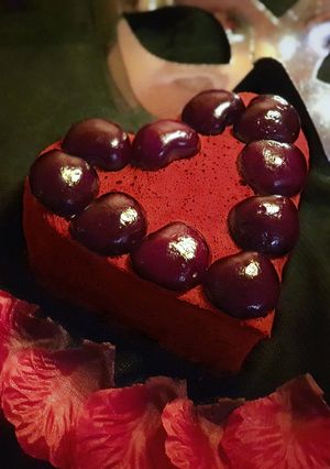 酒香紅絲絨蛋糕 的食譜成品照片