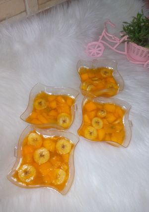 صورة لوصفة كب الجيلي بالفواكه