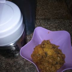 A picture of Beans and plantain porridge.