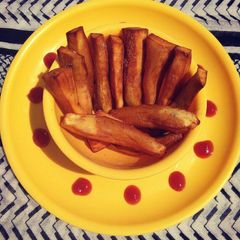 A picture of Sweet potato fries.