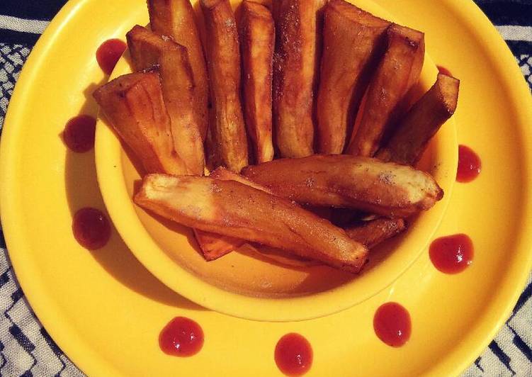 Simple Way to Prepare Super Quick Homemade Sweet potato fries