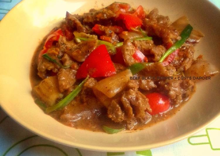 Beef black pepper