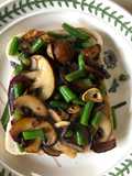Sautéed French Bean & Mushroom Sandwich