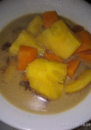 Foto resep Kolak pisang tanduk dan ubi legit
