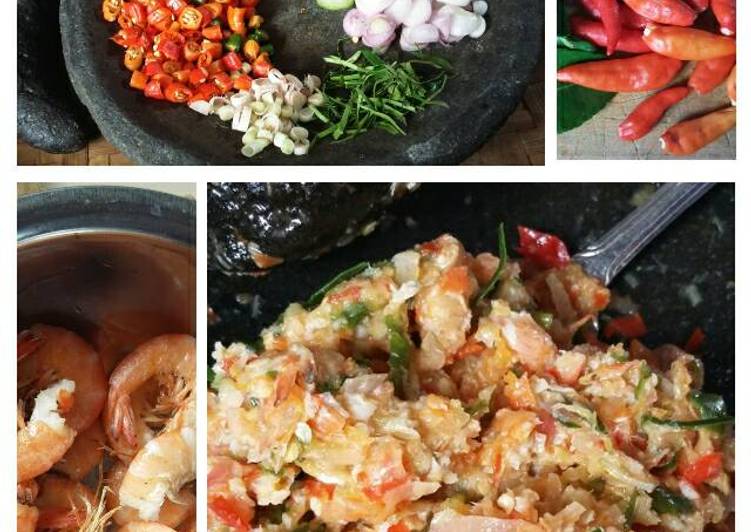 Sambal asam udeung Aceh ala Heny ZanVer