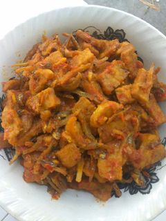 Foto resep Teri Tempe Bumbu Balado
