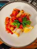 Filetti di merluzzo in umido