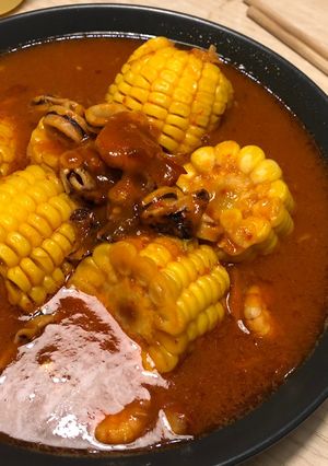 Foto resep Cumi Udang Asam Manis