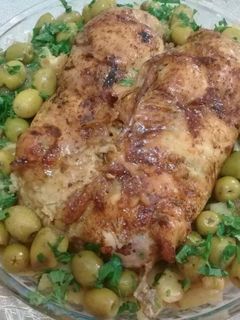 صورة لوصفة دجاجة منزوعة العظام محشية