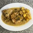 Matambrito de cerdo al verdeo