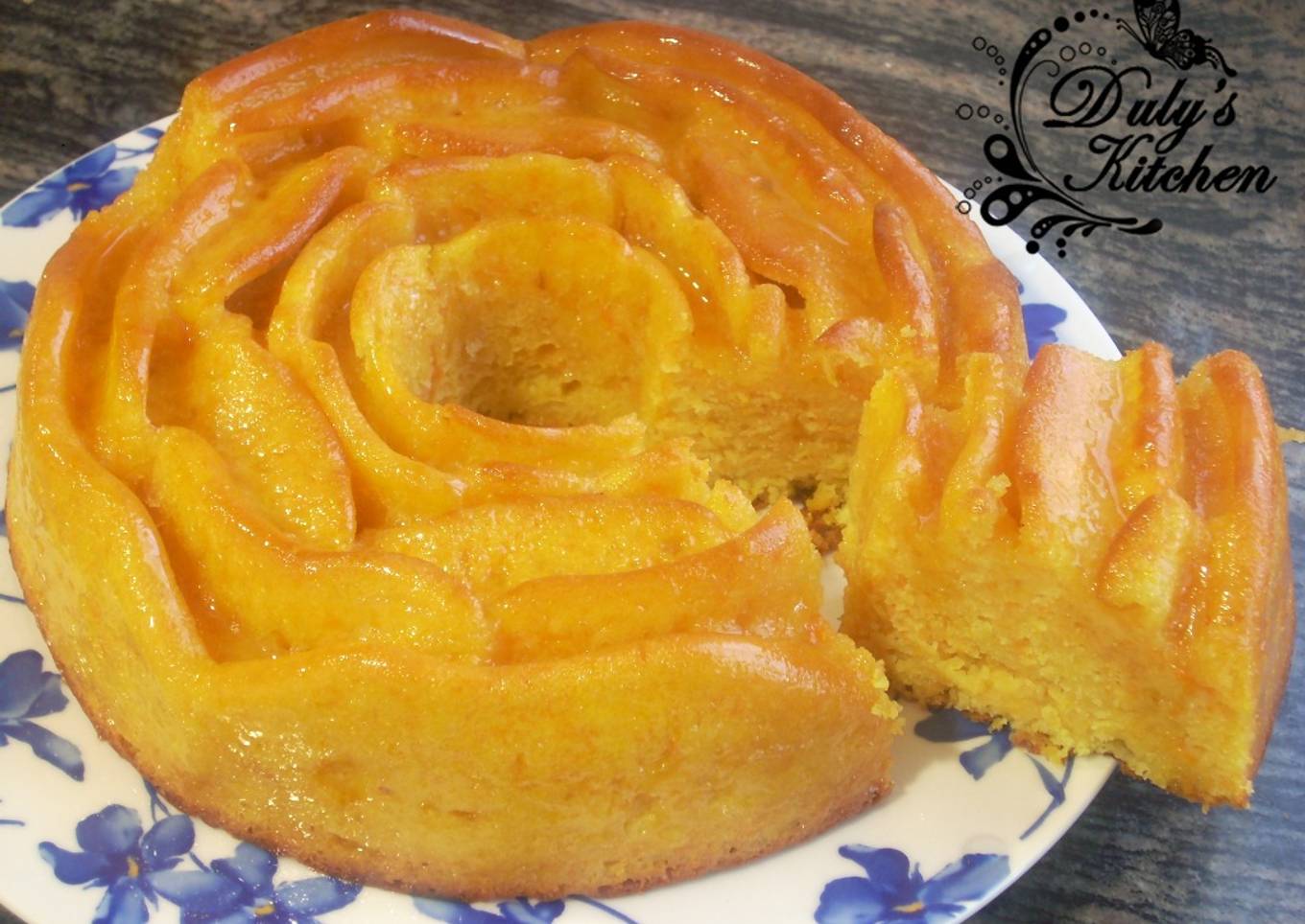 Bizcocho de Calabaza y Naranja