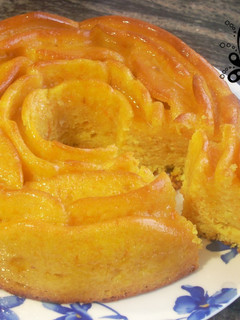 Una foto de Bizcocho de Calabaza y Naranja