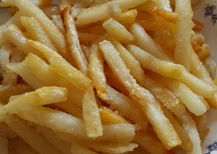 Resep French Fries Coated Crispy, Enak Banget