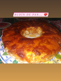 Una foto de Budín de pan... ♥️👩🏻🍳