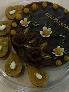 عکسی از دستور کیک حلوا