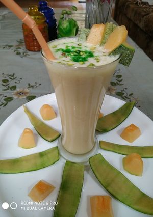 A picture of Muskmelon Lassi.