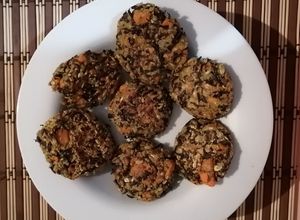 Una foto de Tortitas de avena y pepita de girasol