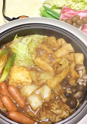 A picture of Easy Curry Hot Pot with Curry Roux.